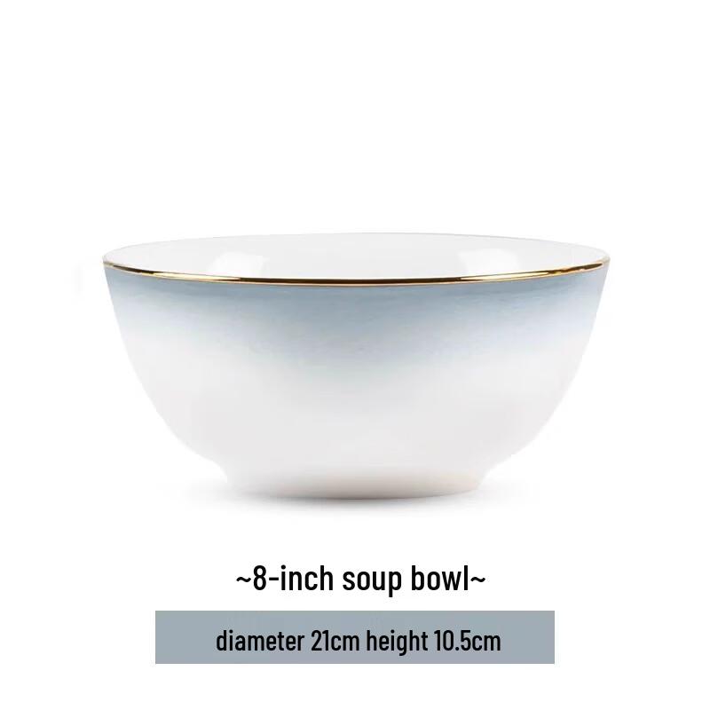 Lin Pan Light Luxury Bone China Tableware