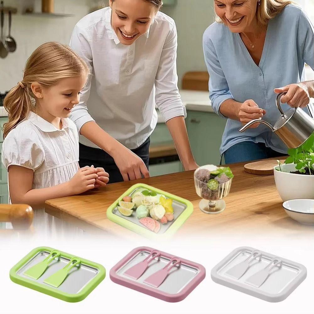Multifunctional Ice Cream Maker Instant Sweet Spot Cold Plate  Summer Season