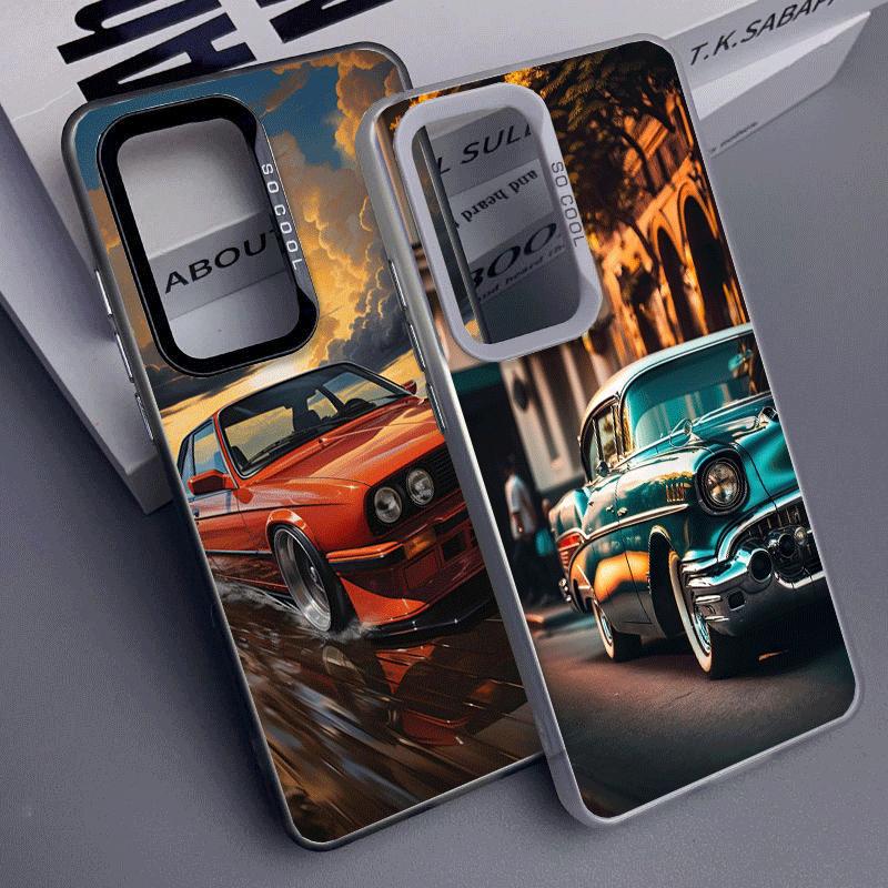 Classic Vintage Retro Car Soft Phone Case for Samsung A17 A16 A15 A14 A13 A57 A56 A55 A54 A53 A37 A36 A35 A34 A33 A26 A25 A24 A2