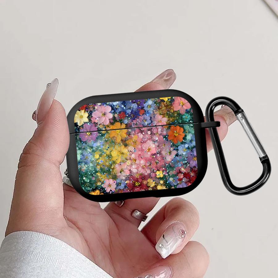 

Чехол для наушников Cover Case Для Airpods Pro 3 4 1 Pro2 2 Pro3 Цветы Airpods 1