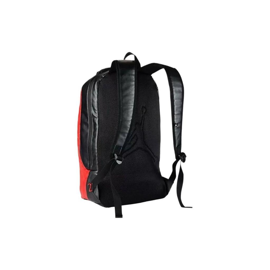 Jordan Aj12 Sports Large Capacity Bred Basketball Backpack Unisex Backpack Black 9A1773-KR5