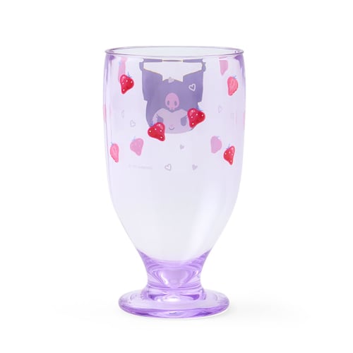 Sanrio Kuromi Footed Cup, AS Resin, Capacity: Approx. 345ml, Product Number: 313301