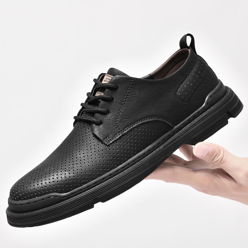 

Fashion Classic Handmade Oxford Shoes Climbing Leather Men S Business Formal Shoes Flats Brand Outdoor Soft Men Casual Breathable Shoes 45