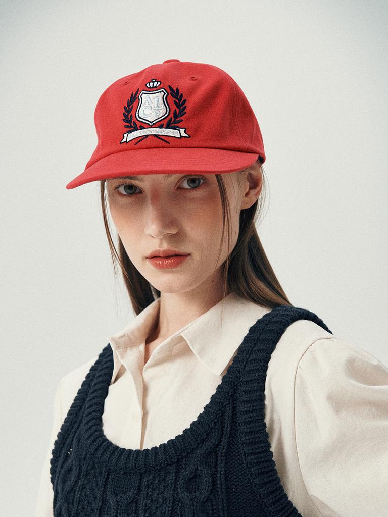 Olinkeompeulliteu Alcp High School Cap (Red)