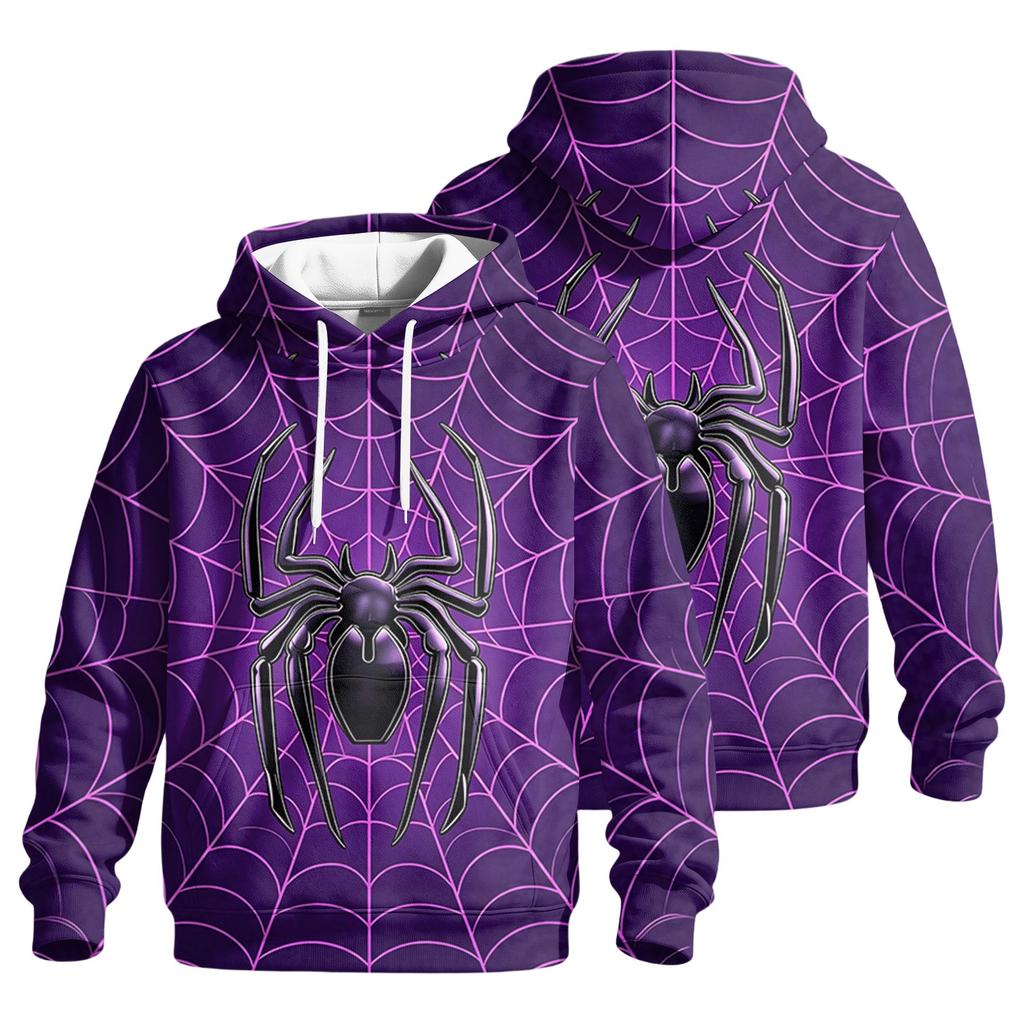 Men's Casual Loose Fit Hoodie with Pocket and Drawstring, Printed Graphic for Everyday Wear