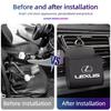 WQB1 Car Vent Phone Holder Storage Box Car Storage Accessories For Lexus F SPORT ES RX NX LS UX LM LX GX LC RZ IS CT GS RC HS SC LBX