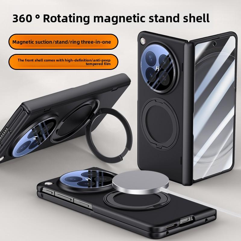 For OPPO Find N6 Case Luxury Hard Magsafe Ring Stand Magnetic Protective Back Cover Case For Find N6 N 6 Full Cover Phone Shell
