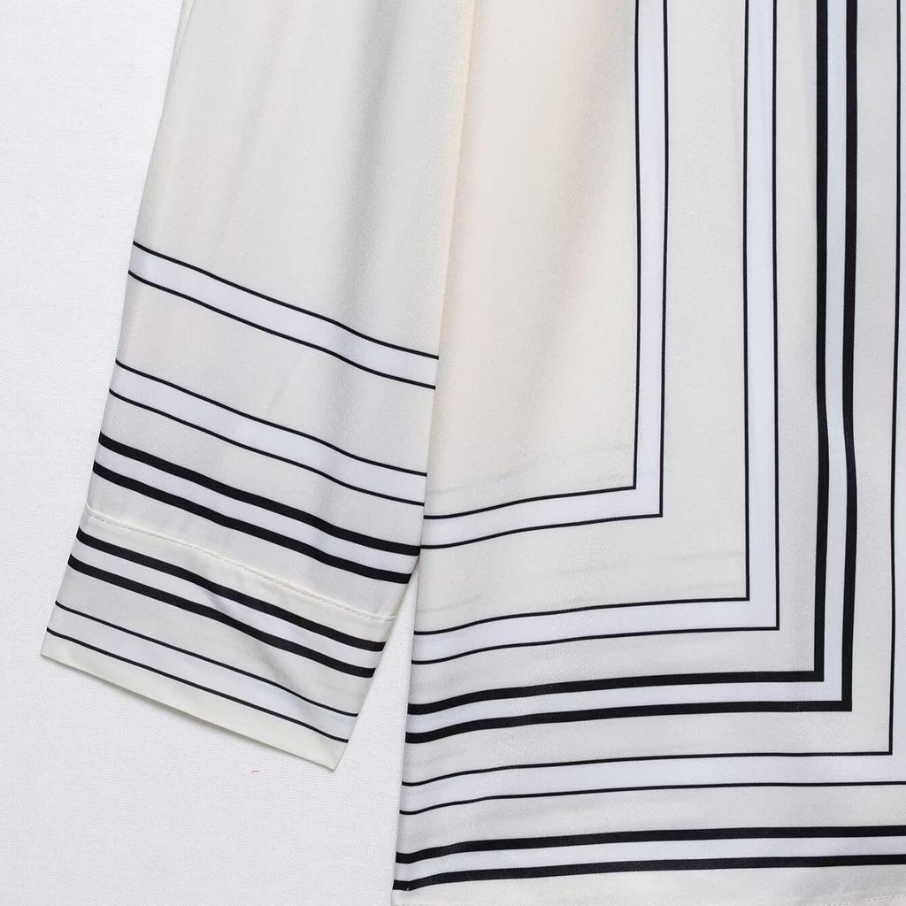 2025 Women's Two-Piece Summer Set: Versatile Print Shirt & Casual Wide-Leg Pants