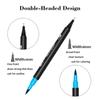 60/120 Colors Dual Tip Brush Pens Watercolor Art Markers Set – Fineliner & Brush for Adult Coloring Drawing Sketching Calligraphy