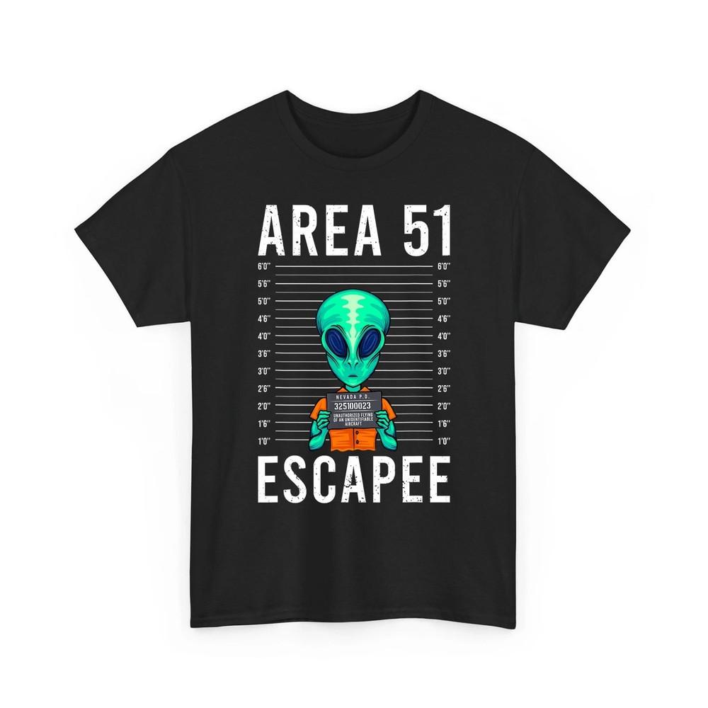 Funny Alien Art Alien Lover Area 51 Escapee Alien Unisex TShirt Unisex T-Shirt XXXXL