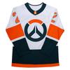 Overwatch 2 Hockey Jersey Long Sleeve V-neck Unisex Tees Casual Unisex Streetwear Game Design 3D Printing T Shirt