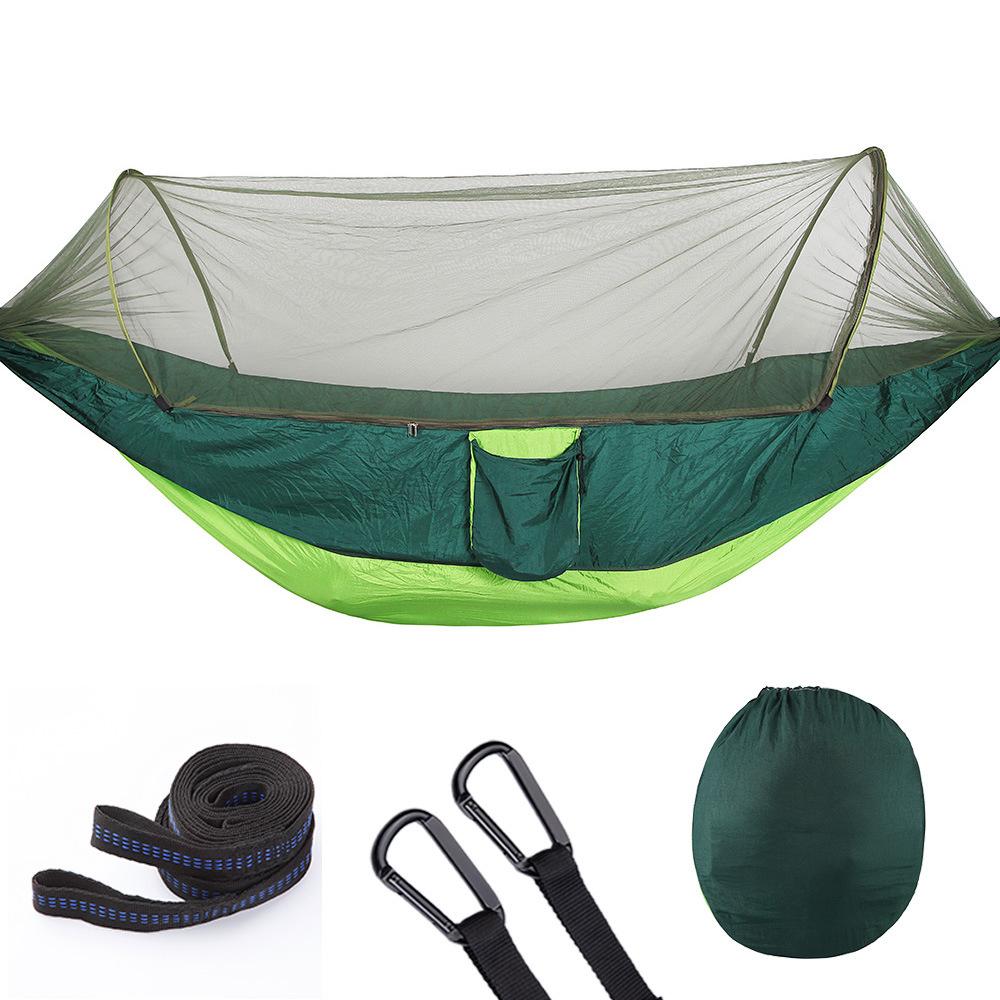 New Fully Automatic Quick Opening Hammock With Mosquito Net