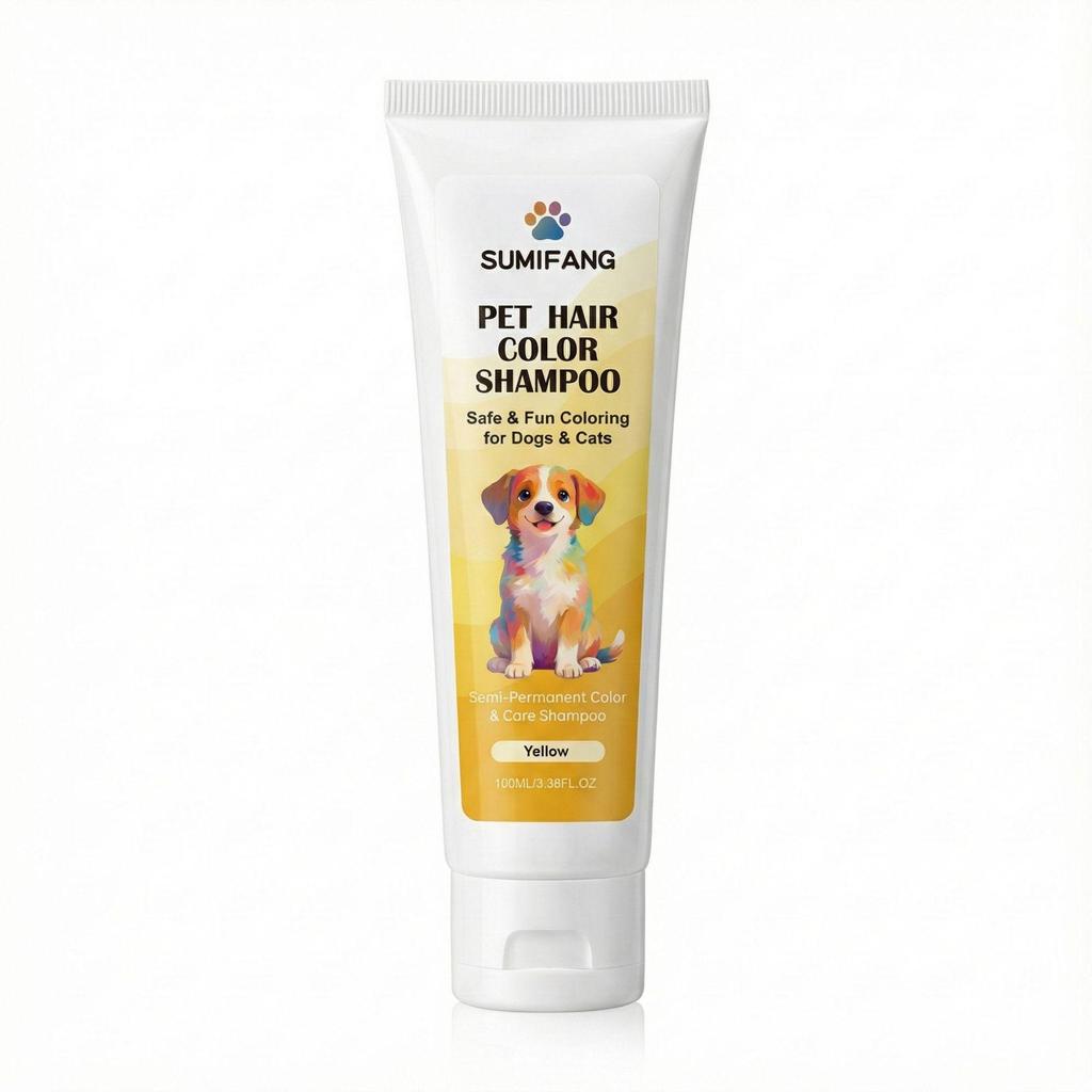 Bichon & Pomeranian White Hair Dye for Pets - Safe and Specialized Formula for Dogs
