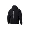 Li Ning Letter Print Hooded Long Sleeve Sweatshirt Men tops Black AWDT569-4