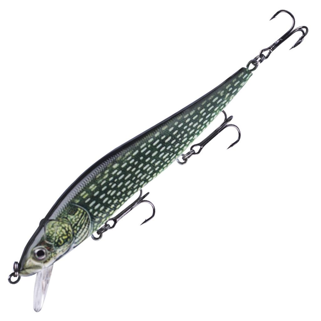 Hard Fishing Lures Sinking Minnow Swing Bait with 3D Realistic Eyes High-Resolution Body Details 12c