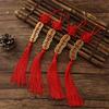 Lucky Red Chinese Knot with 5 Coins Feng Shui Wealth Pendant,for home and office decoration,  for Valentine's Day or New Year gifts
