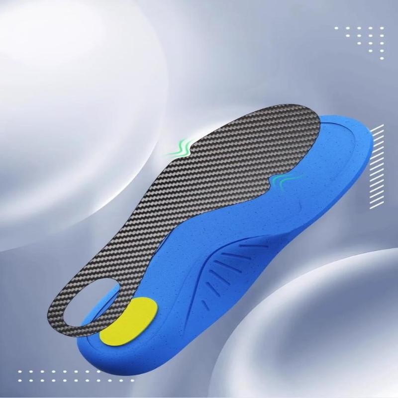 Solette in Fibra di Carbonio Piastra in Carbonio Sport Corsa Leggero Calcio Basket Assorbimento degli Urti Tipo Antitorsione Tutta la Pianta