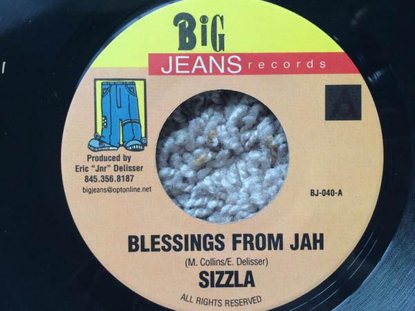 

7inch Record SIZZLA RALLY BOP Blessings From Jah Pay Dem No Min JB040 Big Jeans Recor 2003 Jamaica Reggae Ska Dub Used