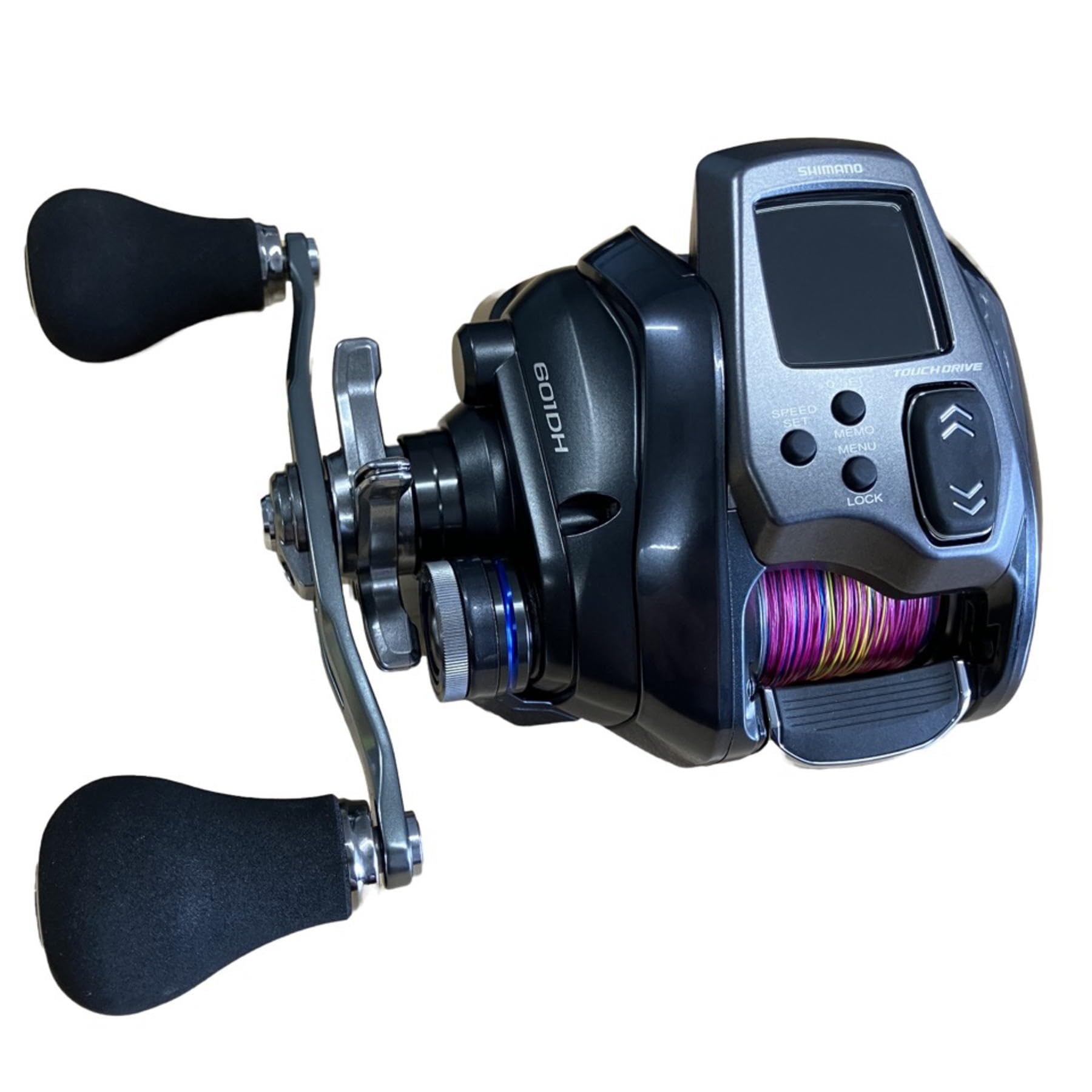 

SHIMANO [Spin winding set] Electric reel 24 Force Master 601DH + PE line Tanator 8 No. 3-200m with thread