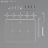 Bandai Spirits  Bandai Spirits  Action Base 8 [clear Color] Plastic Model Display Stand  X4  Pack Of 4