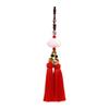 Auto Interior Car Pendant Lotus Decor Rearview Mirror Dangling Ornament Resin Tassel for SUV Truck