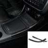Carbon Fiber Color Center Console Water Cup Frame Decoration Trim For Mercedes Benz GLA X156 CLA C117 A Class W176 RHD LHD