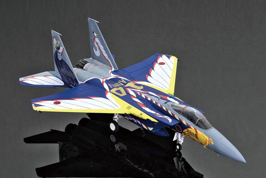 Platz 1/72 Japan Air Self-Defense Force F-15J Eagle 204th Squadron F-15 Reorganization 10th Anniversary Commemorative Paint Scheme Mystic Eagle 1995 P
