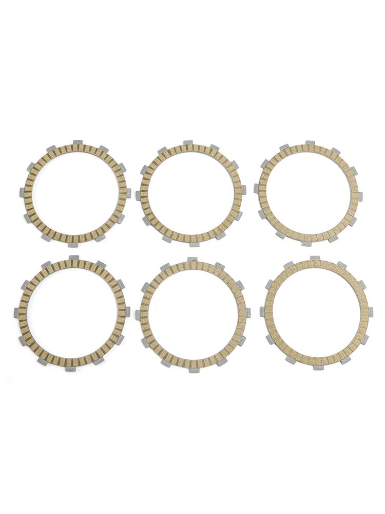 Clutch Friction Plate Kit for Kawasaki KR250 KR-I 1988-1989 KR-IR 1989-1990