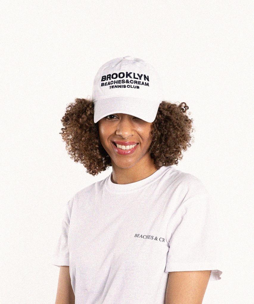Bichiseuaenkeulim Brooklyn Tennis Club Ball Cap-White