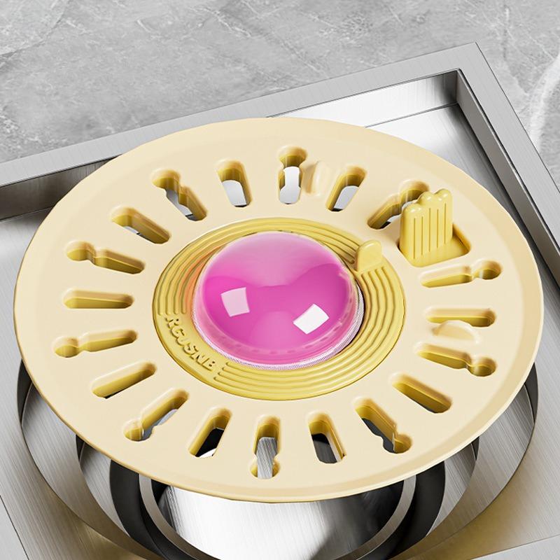Scented Drain Cover Anti-odor Device To Prevent Sewer Anti-blockage Drainage Trap Universal Anti-odor Device for Bathrooms
