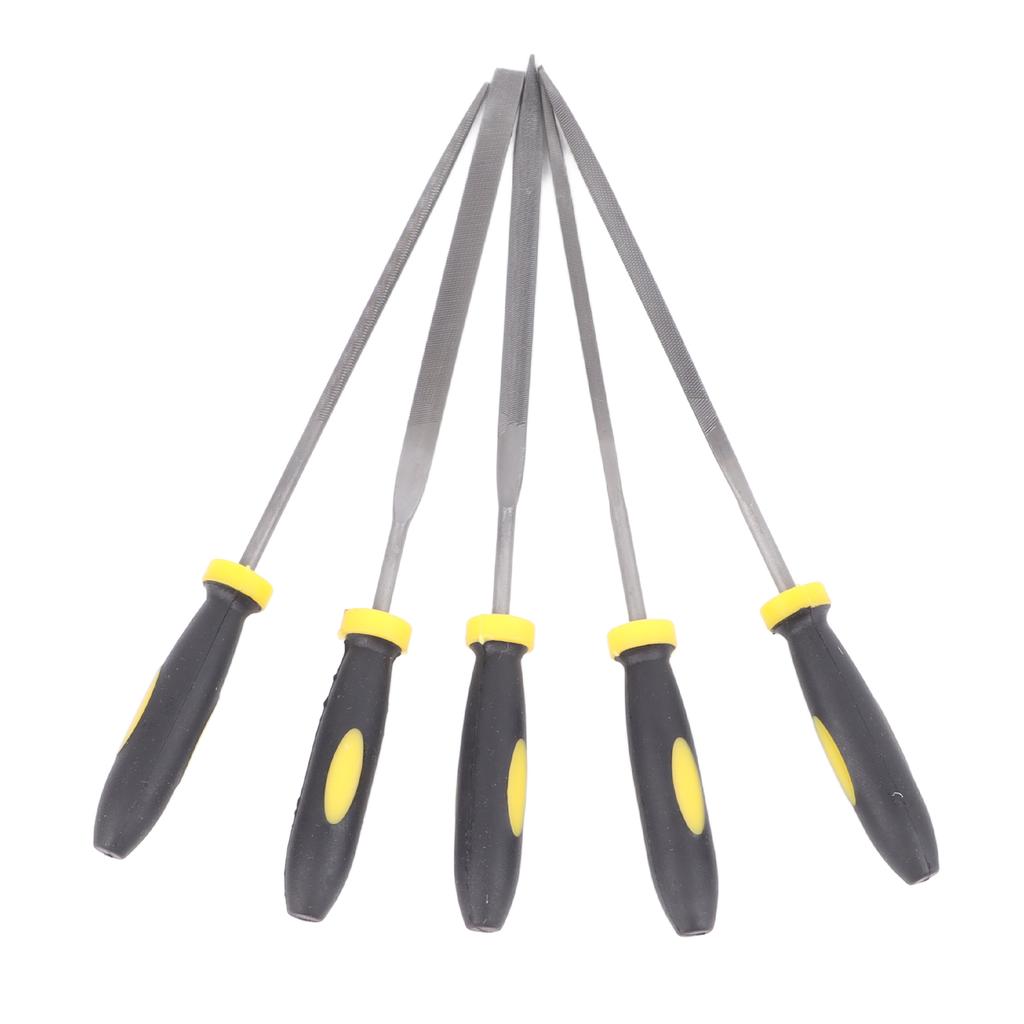 Pilníky na kytarové nulty Pilník na drážkování kytarových pražců s rukojetí pro banjo ukulele