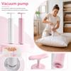 Bomba de Vacío Manual para Bolsas de Compresión Compatible con Bolsas de Almacenamiento Bomba Manual de Plástico Duradero para Eliminación Eficiente de Aire