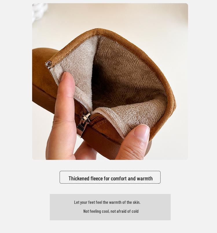 Winter 2025 Kinder Plus Samt Warme Kurze Stiefel - Modische Baumwoll Schneestiefel für Mädchen und Lässige Kurze Stiefel für Jungen