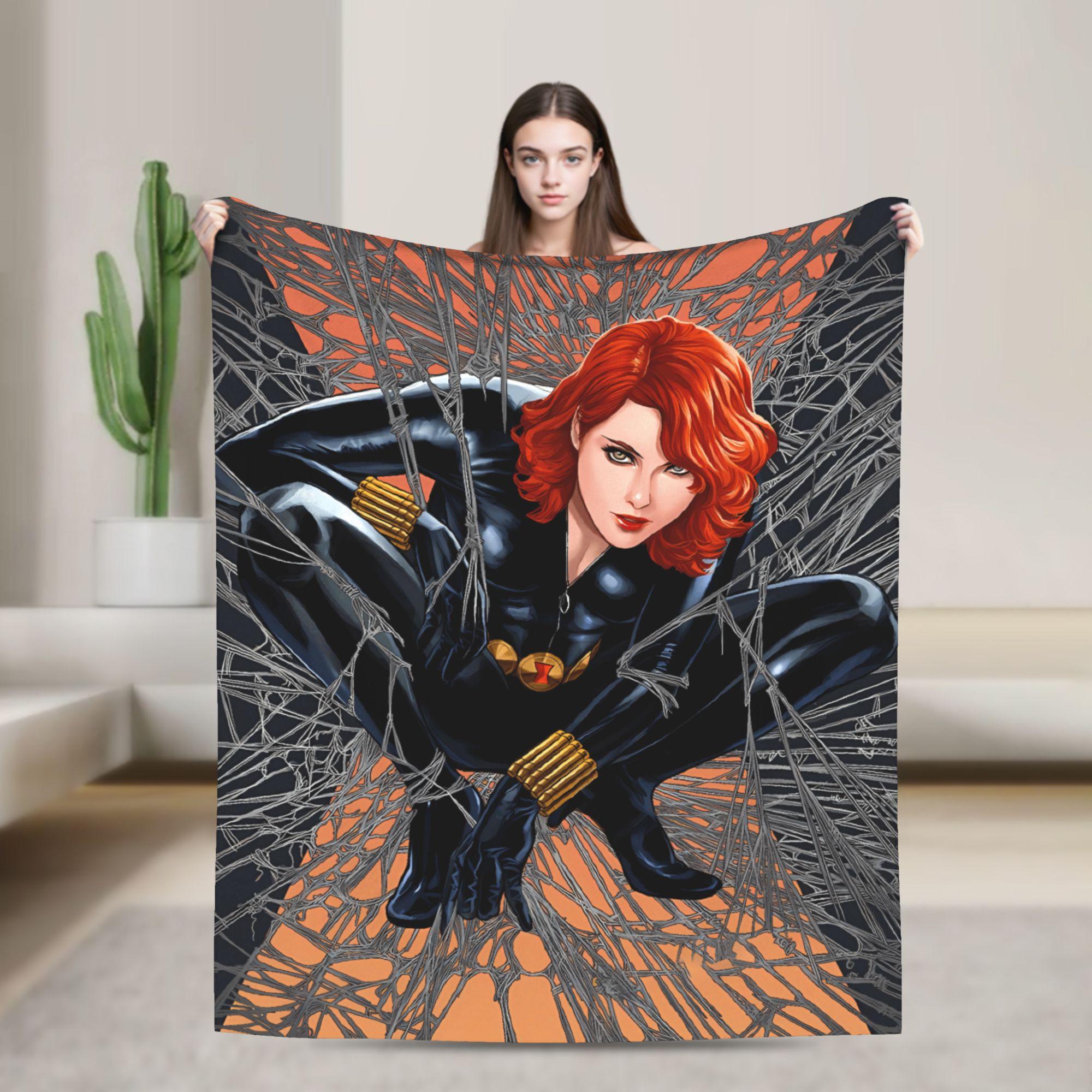 

Black Widows Soft Warm Blankets Students Plush Throw Blanket Pattern Couch Chair Flannel Bedspread Sofa Bed Cover 75cmx90cm чёрный