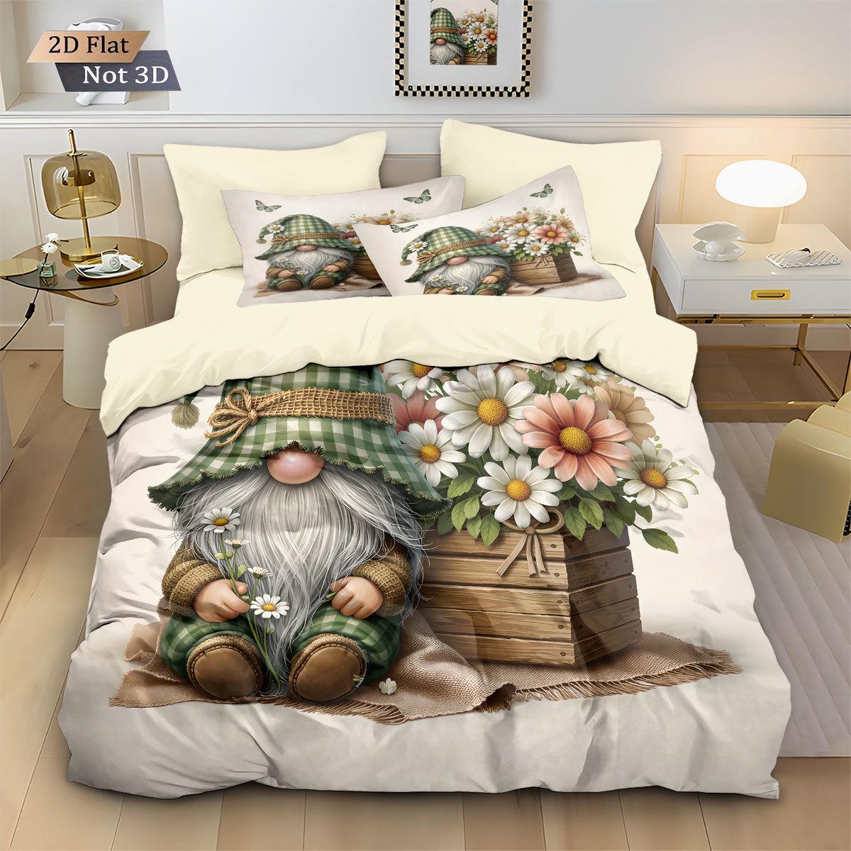 

Goblin Old Man Digital Three-Piece Bedding Set - Duvet Cover & Pillowcase 135 cm x 200 cm