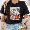 New Cute Cartoon Mickey Mouse Donald Duck Graphic Print High Quality Unisexs and WoUnisex Short Sleeve Loose Casual TShirts