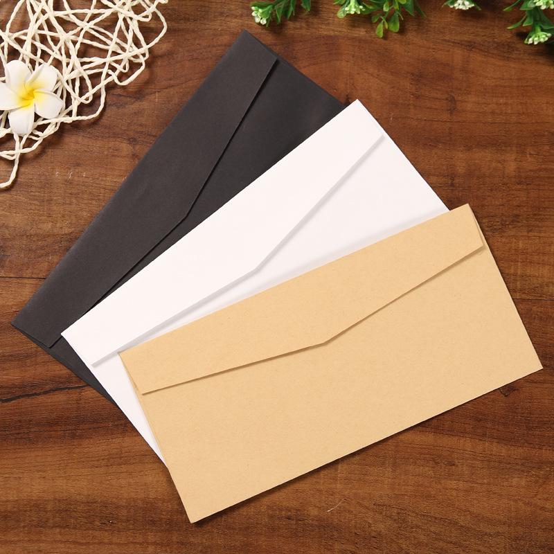 12.5x17.5cm Western Style Solid Color Envelope, No. 3 - Blank Envelope for Cards/Postcards.