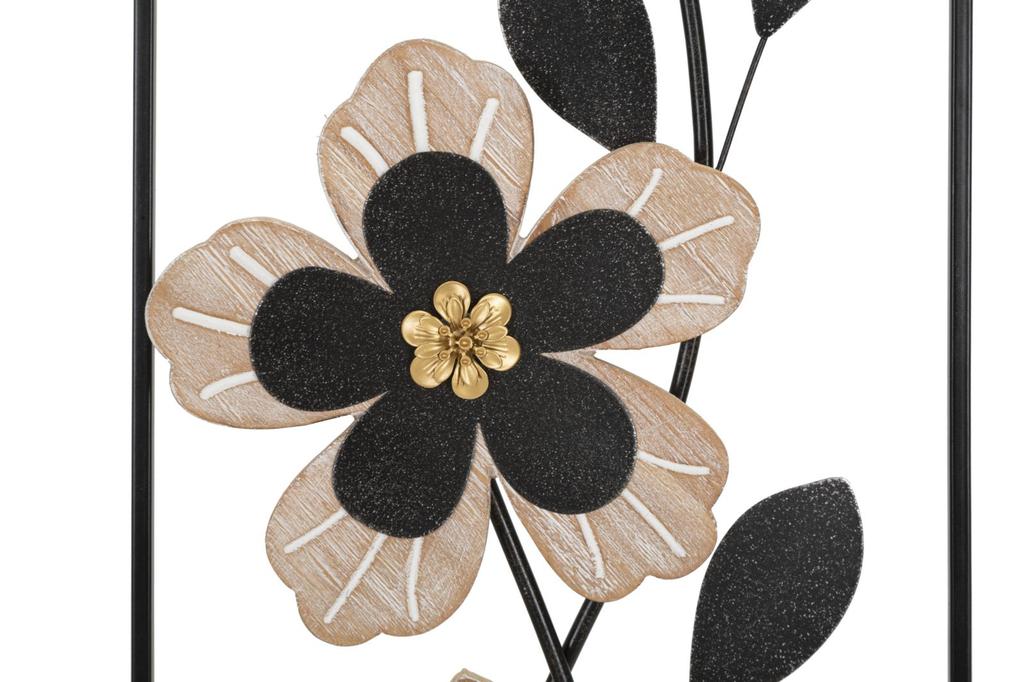 Eisen und Holz Wandpaneel Divaker -B-Cm 27X2,5X70