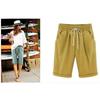 Plus Größe 8XL Sommer Mode Frauen Casual Knöchel Hosen Übergröße Großzügige Lose Soild Farbe Kordelzug Shorts für Damen