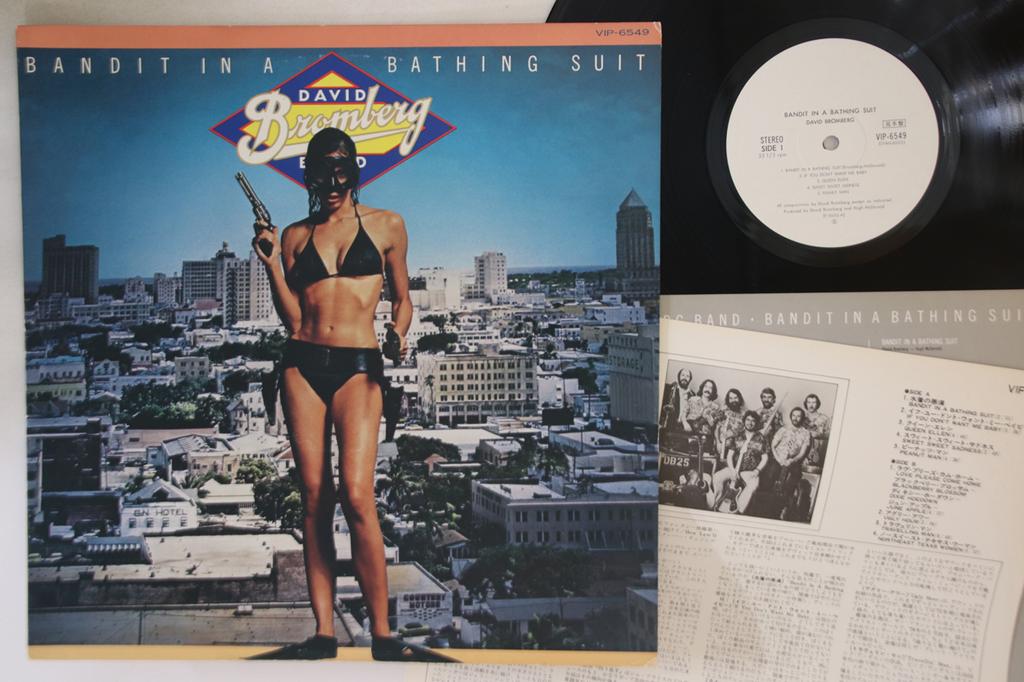 LP Record DAVID BROMBERG BAND - Bandit In A Bathing Suit VIP6549PROMO FANTASY 1978 Japan Rock Used