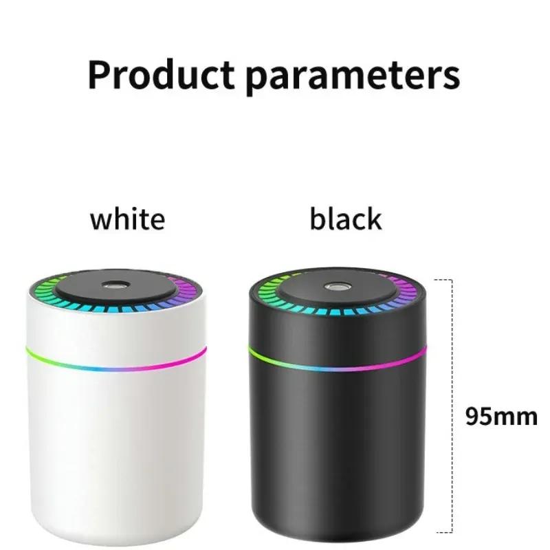 180ML Mini-Luftbefeuchter USB Elektrischer Aroma-Diffusor Ätherisches Öl Purifier Aromatherapie Nebel Maker Lichter Für Auto Home Schlafzimmer