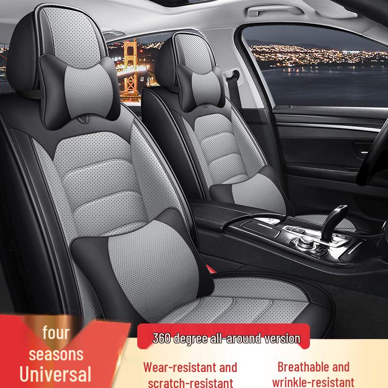 Buick Regal Verano Excelle Leather Car Seat Cover - Full Wrap, Four Seasons, Five-Seater