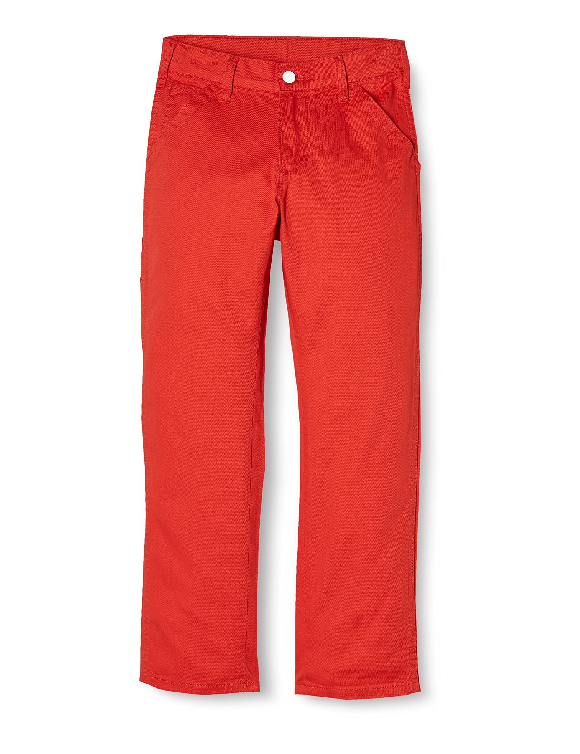 

Lee Official Multicolor Painter Size 110 Pants, Kids, LK1358-113, RED,