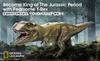 Cubicfun National Geographic Dinosaur Series Papercraft Kit Diorama Dinosaur (Velociraptor)
