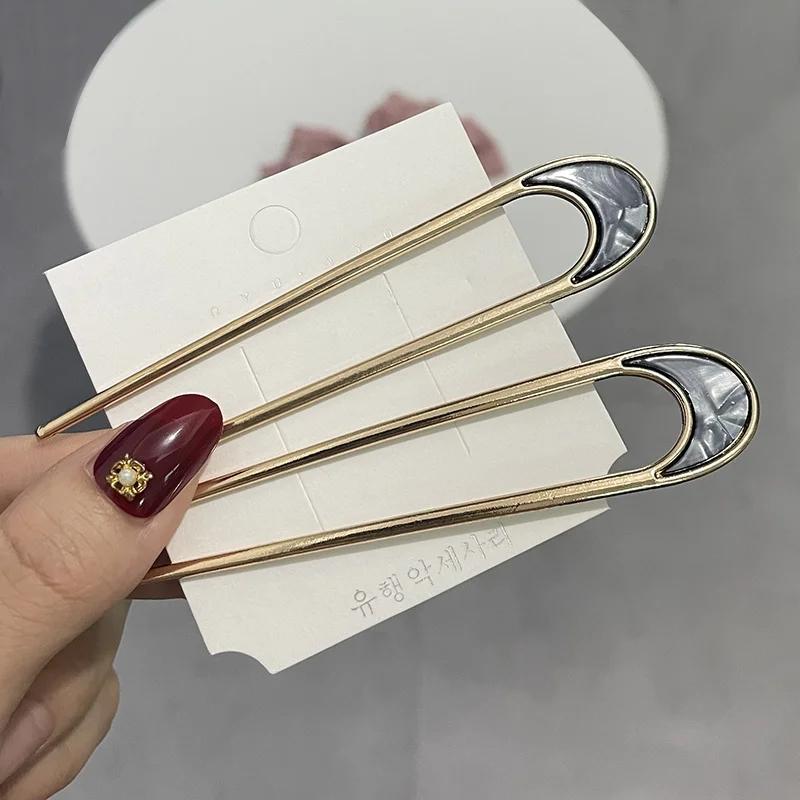 

Korean Bun Hair Sticks Women Hair Clips for Women Simple Girls Hairpins Hair Accessories Headwear DIY Hairstyle Tools