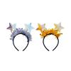 Comfortable Skull Hair Hoop Unique Holiday Hair Band Colorful Streamer Headgear for Birthdays, Wedding