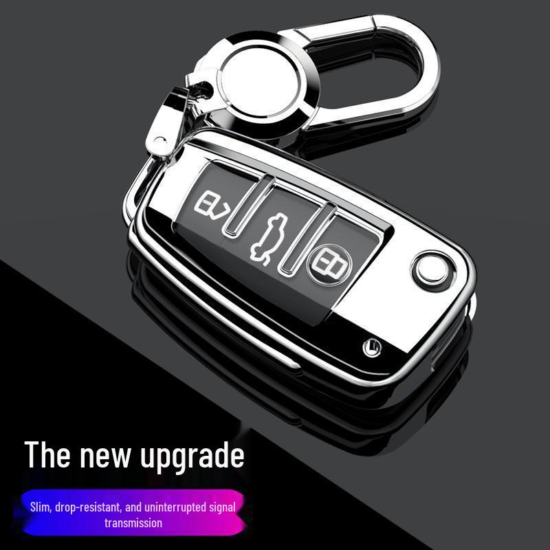 Folding Key Case Cover for Chery Tiggo 5x 2025: High-End Protective Shell with Buckle