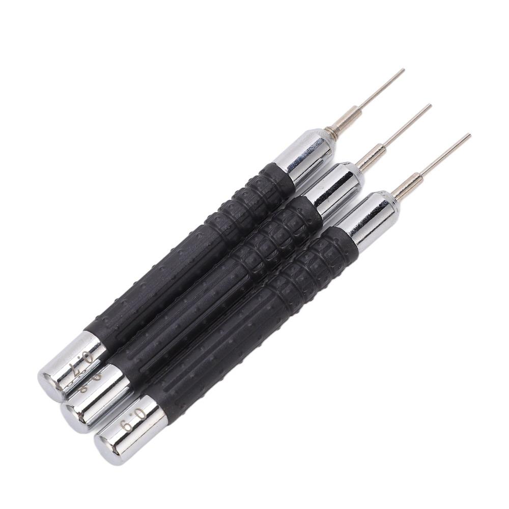 3pcs Pin Punch Design Watch Band Link Remover  for Watch Band Replacement and Link Remove