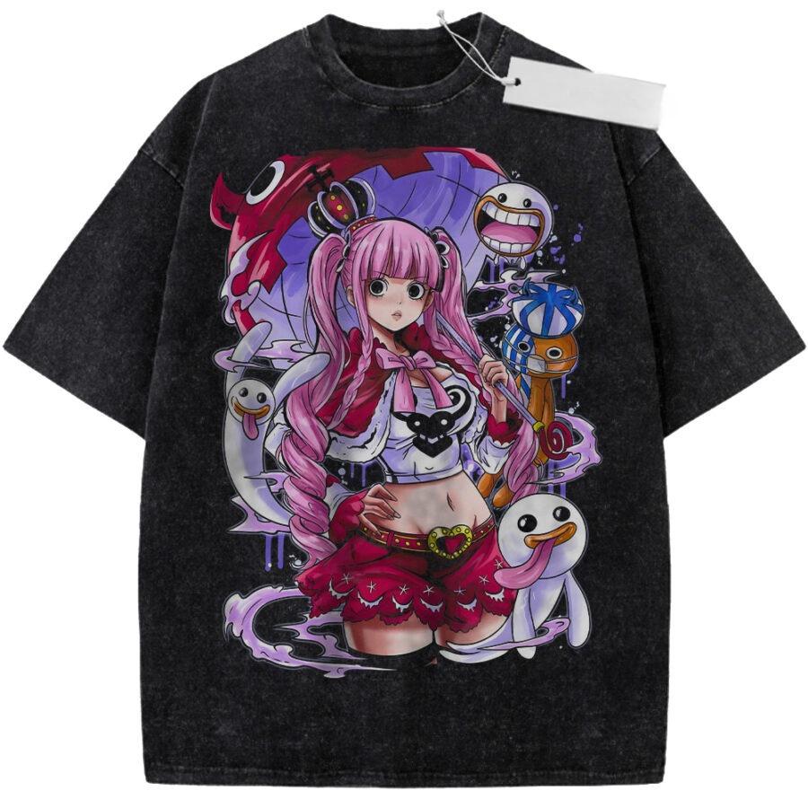 Unisex Black Washed Vintage T Shirt Dragon Ball Z Frieza and Goku Black High Quality Fabric for Fitness Casual Shopping