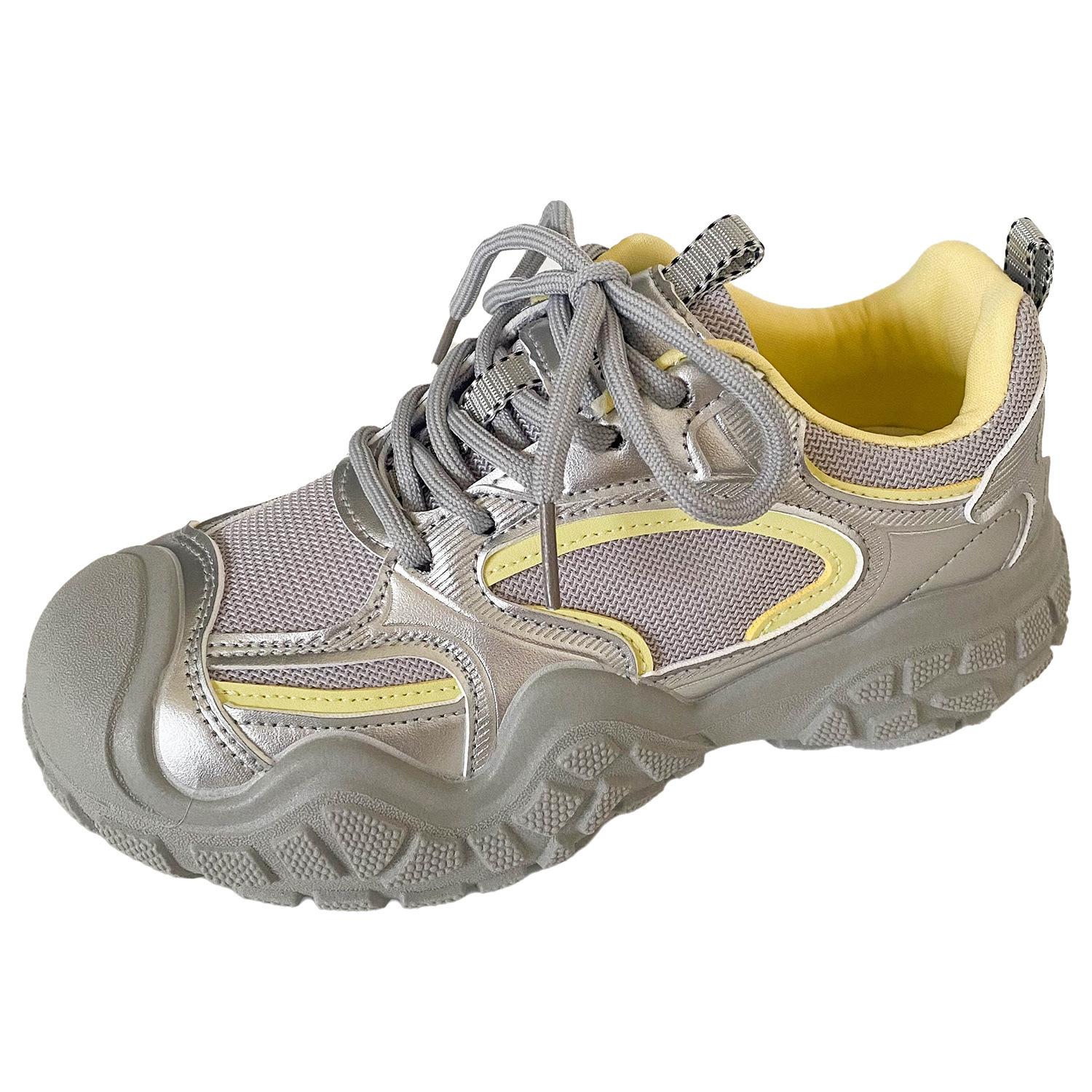 

K861 ugly cute platform hiking shoes women s shoes dad shoes 2024 new popular breathable ins tide casual sports shoes 40